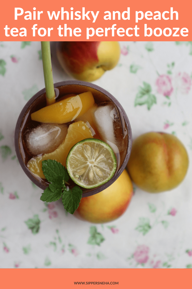 Alcohol and ice tea pairings