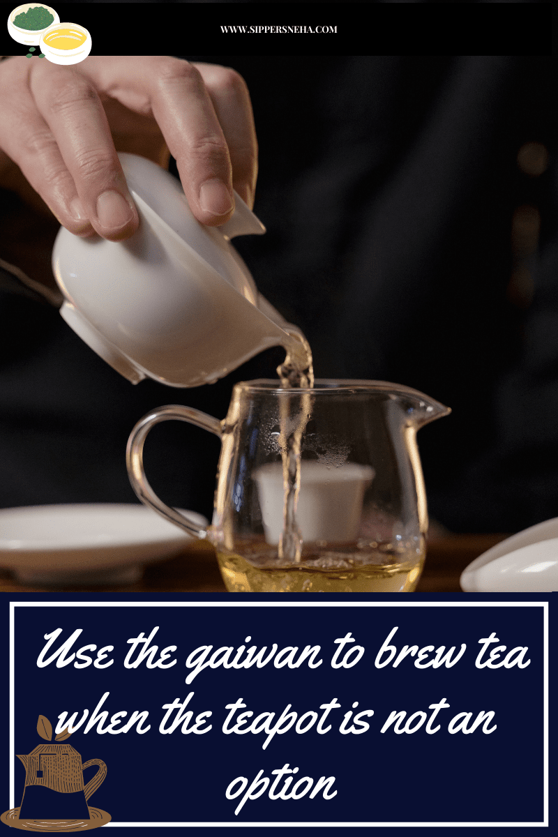 How to brew tea without a teapot