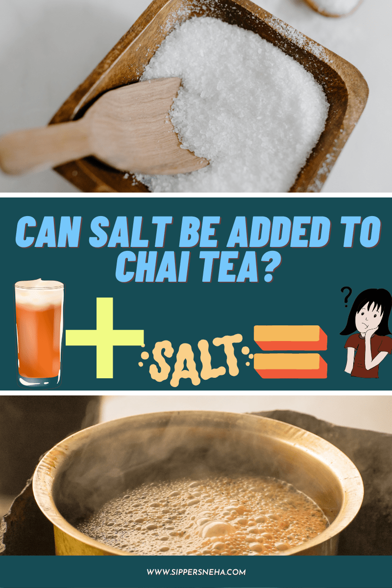 Can tea be salty